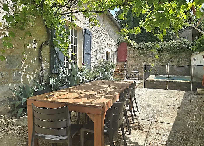 Magnifique En Pierres Au Coeur De Antonin Noble Val - Piscine Et Jardin Prives -10 Personnes * Saint-Antonin-Noble-Val