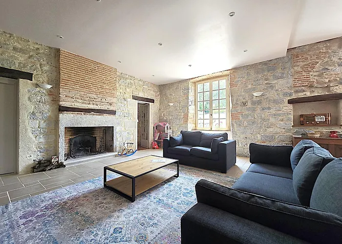 Magnifique En Pierres Au Coeur De Antonin Noble Val - Piscine Et Jardin Prives -10 Personnes Saint-Antonin-Noble-Val