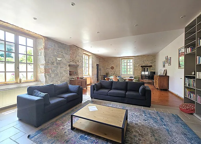 Dom wakacyjny Magnifique En Pierres Au Coeur De Antonin Noble Val - Piscine Et Jardin Prives -10 Personnes Saint-Antonin-Noble-Val